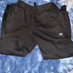 Small Black Champion Sweats